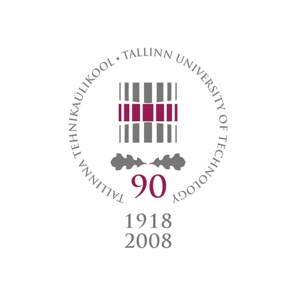Tallinn University of Technology 90th anniversary logo. Design Aili Mittal-Jõgiste