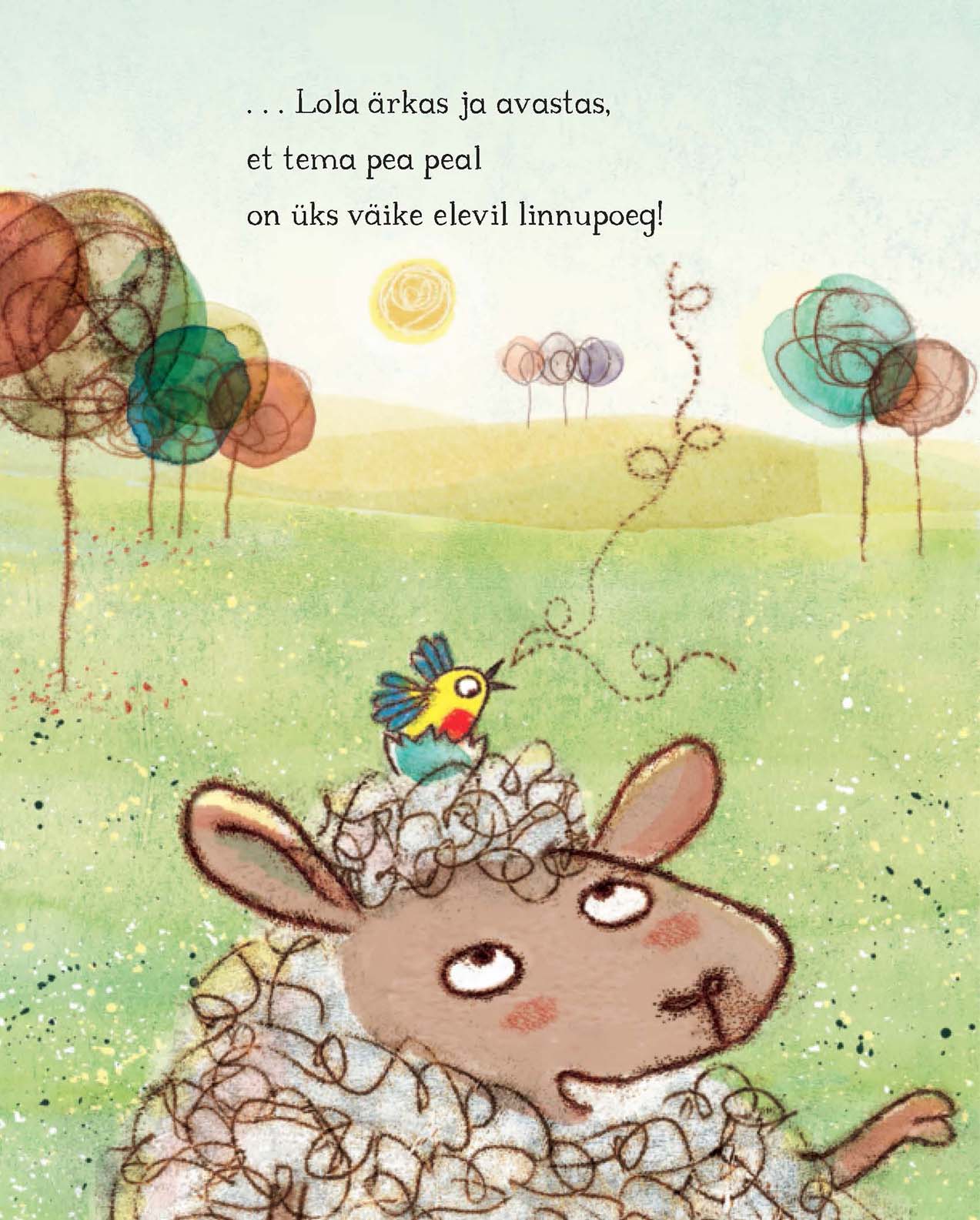 Lammas, kas haudus muna. Tekst ja illustratsioonid Gemma Merino, küljendus Grafilius OÜ. Kirjastus Glossus 2017